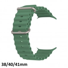 Pulseira Smartwatch Oceano 38/40/41mm - Verde Aço 